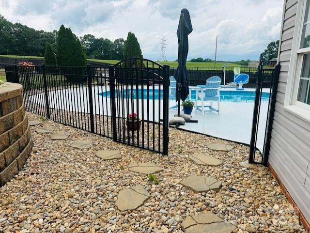 111 Brookview Dr, Shelby, NC 28152 - view of pool featuring a patio area