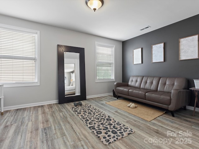 1810 Kerwick Ct, Lancaster, SC 29720 - living room featuring wood finished floors and baseboards