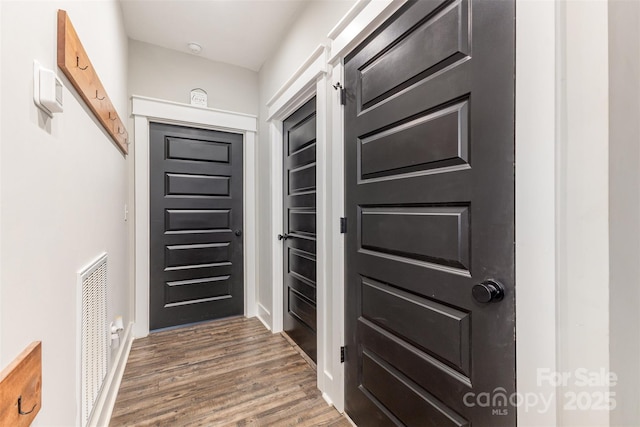 5215 Star Magnolia Ct, Clover, SC 29710 - doorway with wood finished floors and baseboards