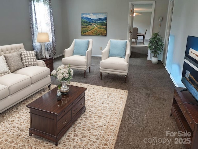 936 New Camp Creek Church Rd, Kings Mountain, NC 28086 - living room featuring carpet floors