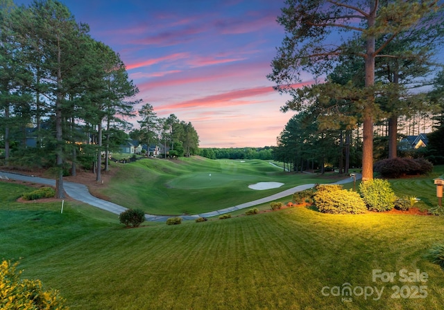 7412 Sahalee Dr, Denver, NC 28037 - view of home's community featuring view of golf course and a lawn