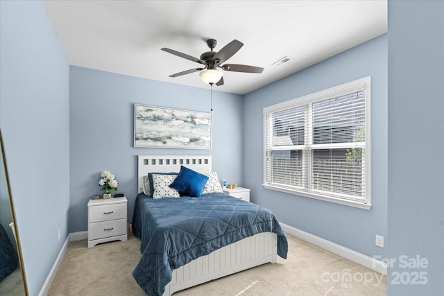 2213 Iron Works Dr, Clover, SC 29710 - carpeted bedroom featuring baseboards and ceiling fan