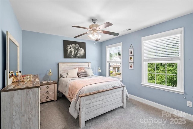2213 Iron Works Dr, Clover, SC 29710 - bedroom with carpet and ceiling fan