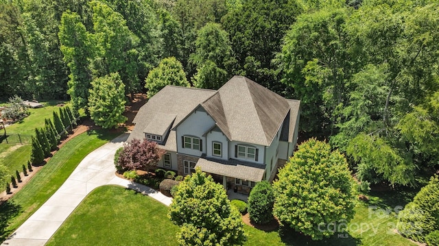 3009 Botetourt Ct, Weddington, NC 28104 - view from above of property