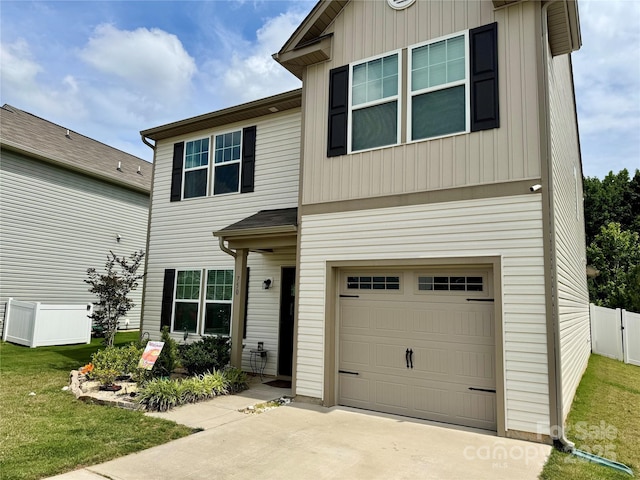 750 Fraternity Row, Kannapolis, NC 28081 - traditional home with an attached garage and driveway