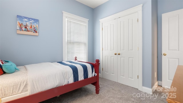 6129 Caseys Side Way, Fort Mill, SC 29708 - carpeted bedroom with a closet and baseboards