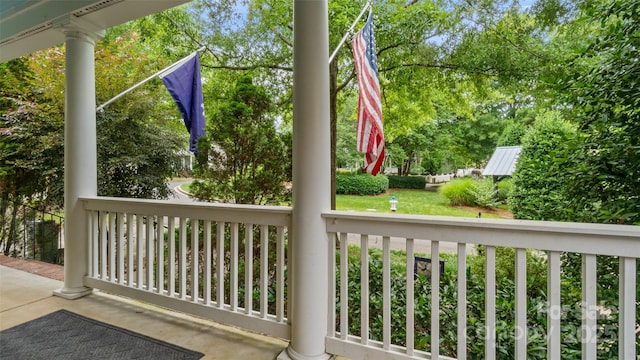 6129 Caseys Side Way, Fort Mill, SC 29708 - view of covered porch