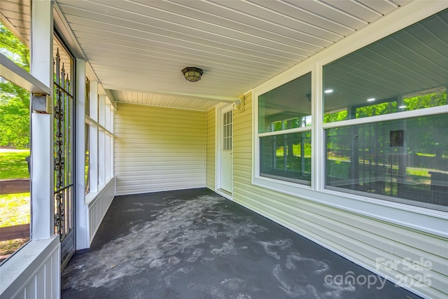 1224 Martin Rd, Hickory Grove, SC 29717 - view of unfurnished sunroom
