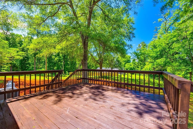 1224 Martin Rd, Hickory Grove, SC 29717 - view of wooden deck