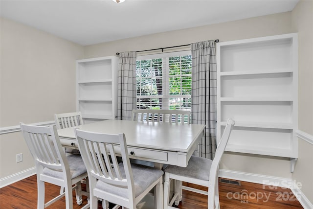 2005 Schofield Pl, Salisbury, NC 28144 - dining space with baseboards and wood finished floors
