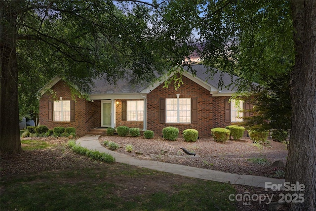 2005 Schofield Pl, Salisbury, NC 28144 - view of front of property with brick siding and a shingled roof