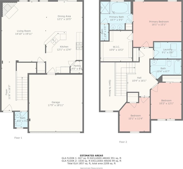 4848 Fonthill Ln, Charlotte, NC 28210 - property floor plan