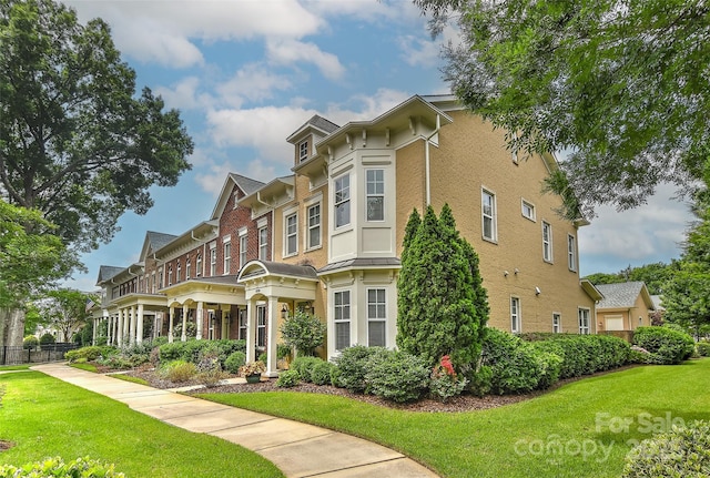 17210 Sulky Plough Rd Unit 1206, Charlotte, NC 28277 - view of front facade featuring a front yard