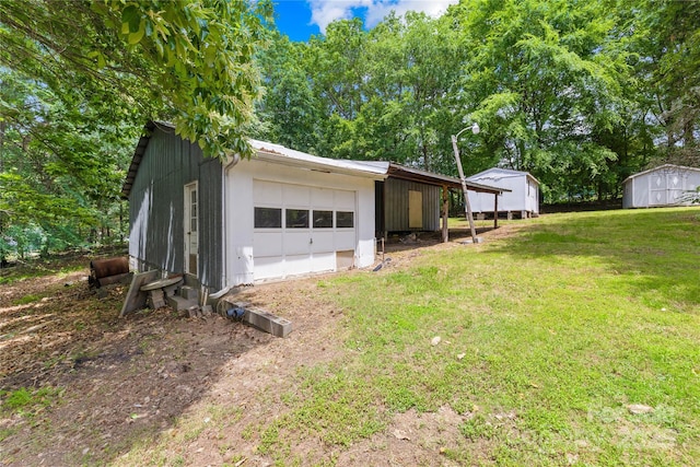 208 Lipe Rd, Troutman, NC 28166 - view of detached garage