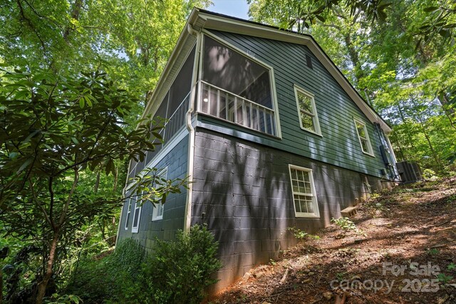 194 Mark Twain Dr, Lake Lure, NC 28743 - view of property exterior