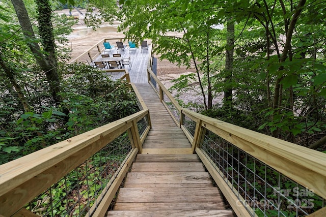 194 Mark Twain Dr, Lake Lure, NC 28743 - view of staircase