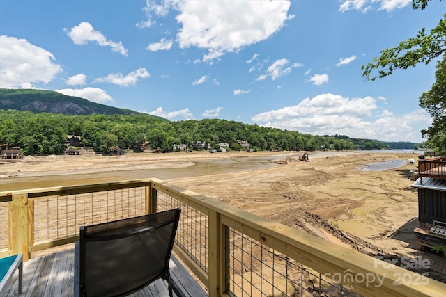 194 Mark Twain Dr, Lake Lure, NC 28743 - mountain view featuring a forest