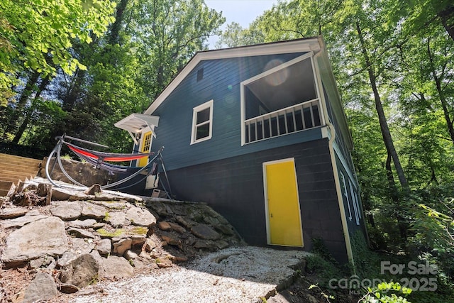 194 Mark Twain Dr, Lake Lure, NC 28743 - view of home's exterior