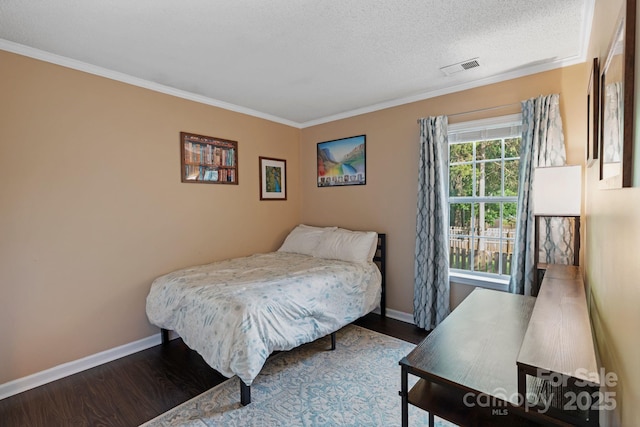 1310 Bellhook Pl NW, Concord, NC 28027 - bedroom featuring wood finished floors, baseboards, and crown molding