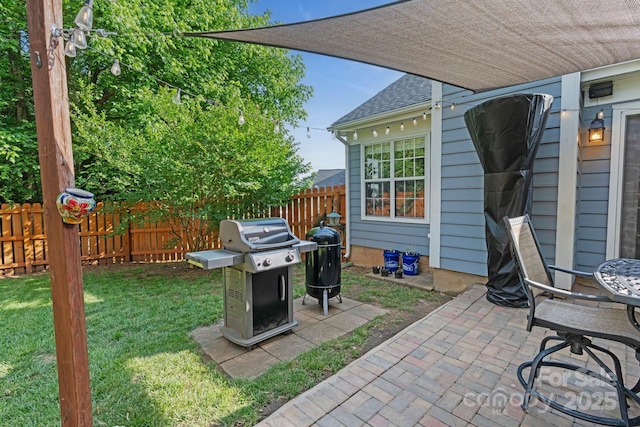 1310 Bellhook Pl NW, Concord, NC 28027 - view of patio with grilling area