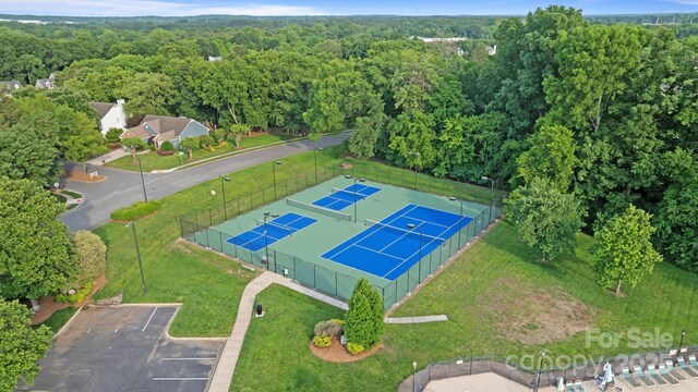 1310 Bellhook Pl NW, Concord, NC 28027 - bird's eye view of a heavily wooded area