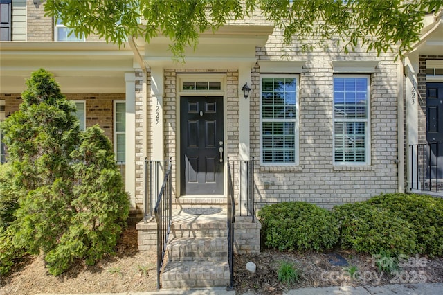 1225 Assembly St, Belmont, NC 28012 - entrance to property with brick siding