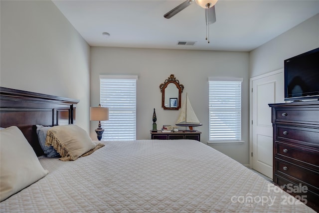1225 Assembly St, Belmont, NC 28012 - bedroom featuring ceiling fan