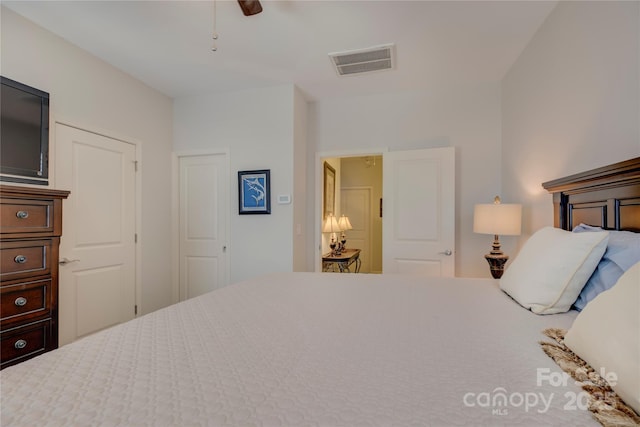 1225 Assembly St, Belmont, NC 28012 - bedroom with ceiling fan
