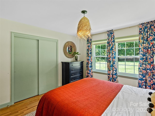 90 W Skyland Cir Unit 1, Asheville, NC 28804 - bedroom featuring wood finished floors