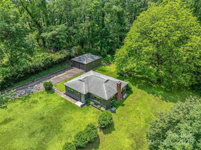 90 W Skyland Cir Unit 1, Asheville, NC 28804 - view of subject property with a forest