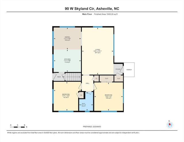90 W Skyland Cir Unit 1, Asheville, NC 28804 - home floor plan