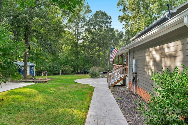 5317 Black Oak Ln Unit 11, Waxhaw, NC 28173 - view of grassy yard featuring view of wooded area