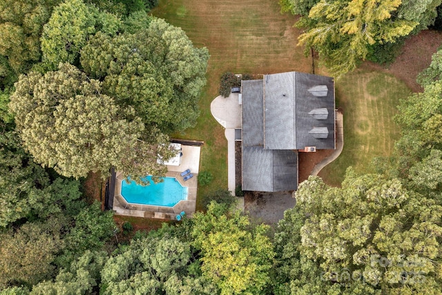 5317 Black Oak Ln Unit 11, Waxhaw, NC 28173 - drone / aerial view of a pool