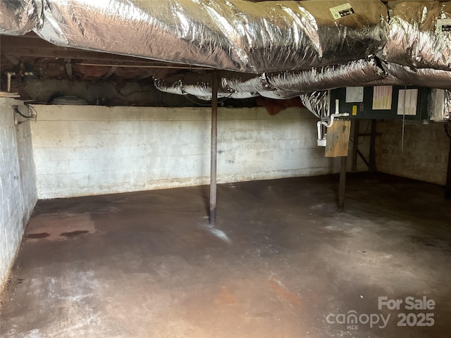 2138 SW Haven Cir, Lenoir, NC 28645 - view of unfinished below grade area