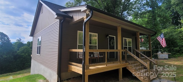 132 Connestee Rd, Brevard, NC 28712 - view of deck