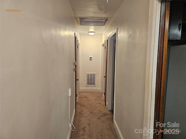 4520 Bradbury Dr, Charlotte, NC 28209 - hall featuring carpet and baseboards