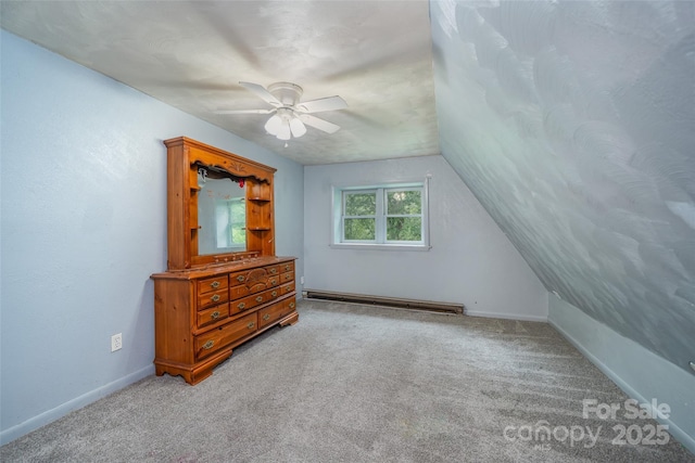 15 Wilson Way, Flat Rock, NC 28731 - bonus room with light carpet, a baseboard heating unit, and a ceiling fan