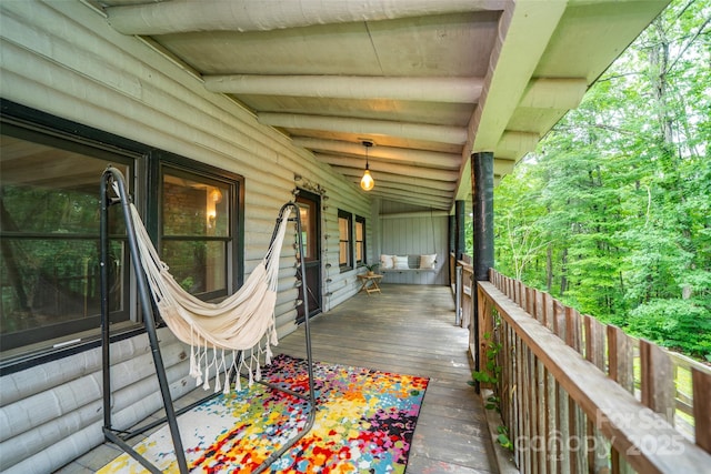 15 Wilson Way, Flat Rock, NC 28731 - view of deck