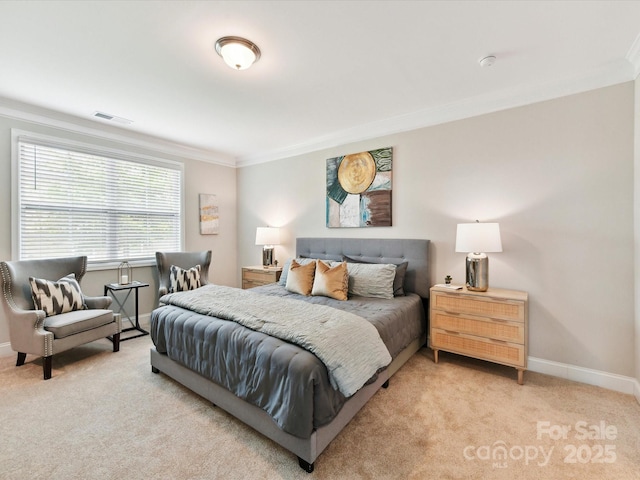 505 Belle Grove Dr, Lake Wylie, SC 29710 - bedroom with ornamental molding, carpet, and baseboards