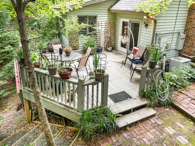 1102 Lake Montonia Rd, Kings Mountain, NC 28086 - deck featuring central AC
