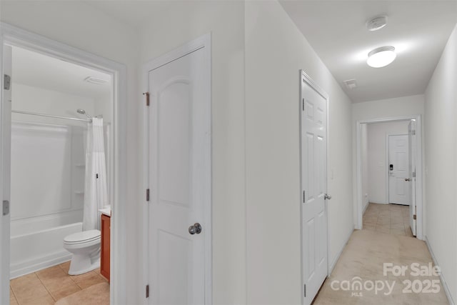 117 Langhorne Dr, Mount Holly, NC 28120 - hall featuring light tile patterned floors