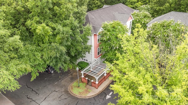 1136 W 1st St, Charlotte, NC 28202 - drone / aerial view