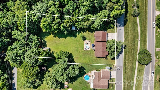 454 N Eastway Dr, Troutman, NC 28166 - view of property location with property parcel outlined