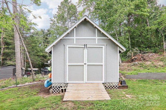 68 Broyles Rd, Hendersonville, NC 28791 - view of shed