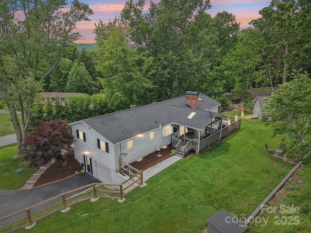 68 Broyles Rd, Hendersonville, NC 28791 - aerial view of property and surrounding area