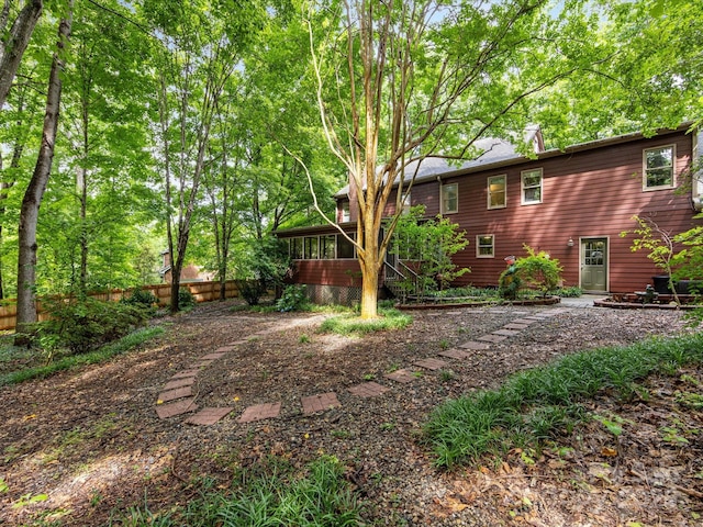 10710 Bristlecone Ct, Mint Hill, NC 28227 - view of yard with a sunroom