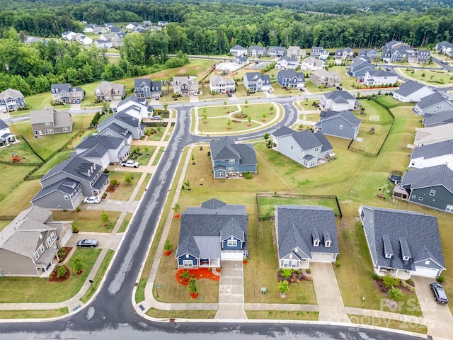 705 Hinterland Ln, Matthews, NC 28104 - aerial view of residential area
