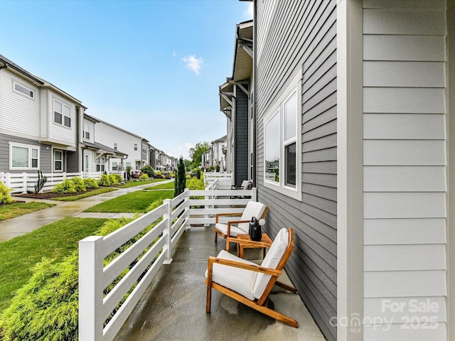 5811 Mantle Way, Kannapolis, NC 28081 - view of patio featuring a residential view