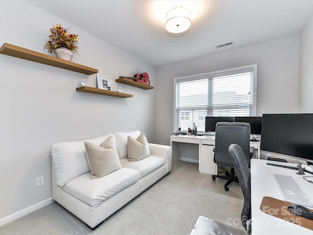 5811 Mantle Way, Kannapolis, NC 28081 - home office featuring light colored carpet and baseboards