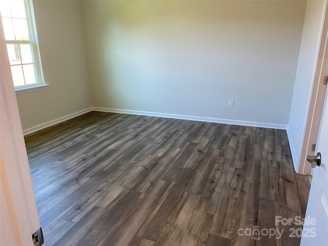 108 Red Juniper Way, Statesville, NC 28625 - empty room with dark wood-style floors and baseboards